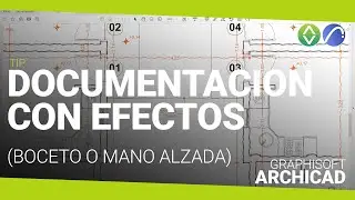 Documentación con efecto boceto (o mano alzada) en ArchiCAD!