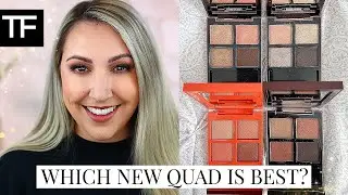 Ranking All My NEW Tom Ford Eyeshadow Quads From Worst To Best! *Bitter Peach & New Creme Quads*