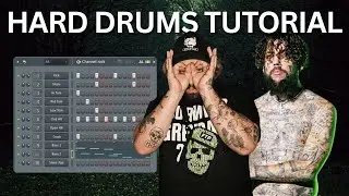 How to Make $uicideboy$ Style Drums (Step By Step)