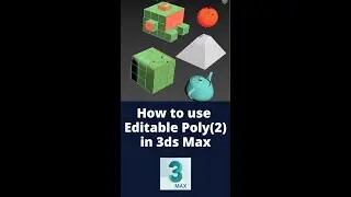 Edge - Editable Poly in 3ds Max | Ahsaan Rehman |