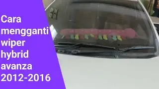 cara memasang wiper mobil avanza