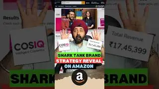 Cos IQ Shark Tank Brand || Start Selling on Amazon || Sales Research#amazonfba #shorts
