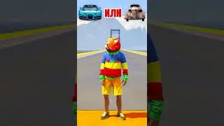 😱 СМОГУТ ЛИ ТАЧКИ ПЕРЕЛЕТЕТЬ ЧЕРЕЗ СЛОМАННЫЙ МОСТ В ГТА ?  #gta5 #левоправо #гта #gta