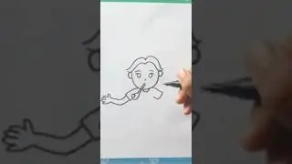 Menggambar anak lomba kelereng ,🎨🖍️ #drawing #lombaagustusan