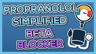 Propranolol (Inderal) Nursing Drug Card (Simplified) - Pharmacology
