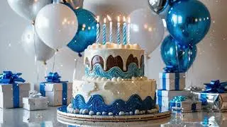 🎂 Happy Birthday to You! 🎉 Beautiful Cake Animation