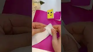 How to make a small notebook out of paper || Easy crafts with Ronza arts💗💫