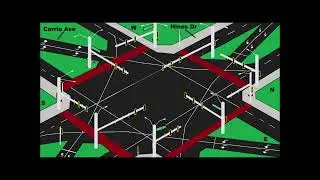 Carrie Ave at Hines Dr 3D Intersection