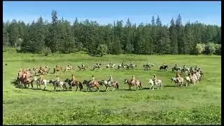Осуохай на лошадях (Верхневилюйск)