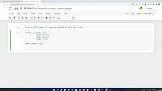 how to find number of rows and columns in 2d array python
