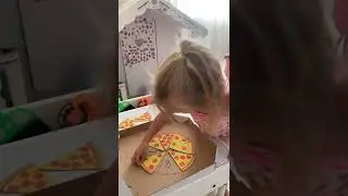 Развивашка пицца с цифрами