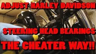How To Adjust Steering Head Bearings The Cheater Way