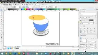 Corel Draw da Kahve Fincanı Çalışması
