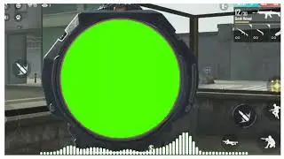 Freefire scope green screen template video|tiktok style whatsapp status video|Telugu green screen