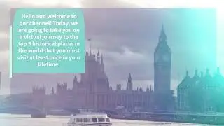 Top 5 Historical Places to visit in the World #history #travel #trending #youtube #world #viral