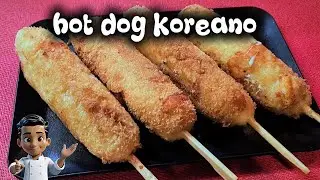 COMO FAZER HOT DOG COREANO [FACIL E RÁPIDO]