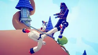 KICKBOXER + TAEKWONDO 2v2 EVERY UNIT - Totally Accurate Battle Simulator TABS