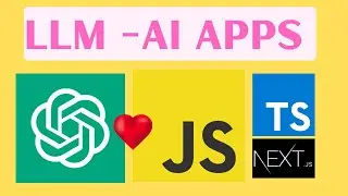 Full-Stack AI Apps with Javascript using LLMs - OpenAI, Hugging Face
