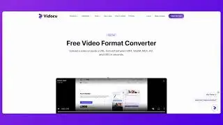 How to Convert Video Formats Online with Vidocu