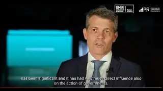 UNEP FI Head Eric Usher at Climate Week NYC