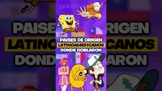 Los MEJORES PAÍSES LATINOS en DOBLAJE de SERIES ANIMADAS🇻🇪🇲🇽🇨🇱🇦🇷...