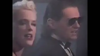 FALCO & BRIGETTE NELSEN. ( " BODY NEXT TO BODY" ) 1988.