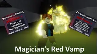 [YBA] Magician's Red Vamp Showcase + Build