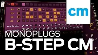 Funky disco chords with Monoplugs B-Step CM - FREE VST/AU sequencer