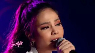 Hannah Precillas performs 