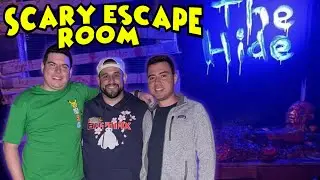 THE HIDE ESCAPE ROOM IS WILD! | ESCAPE ROOM | ESCAPE ROOM ERA