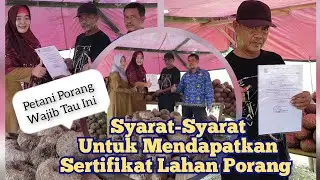 Proses Registrasi Kebun/Lahan Porang, Syarat Untuk Pemasaran Ekspor