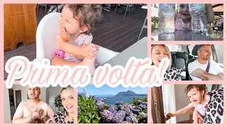 PRIMO PRANZO AL RISTORANTE CON LA NOSTRA BIMBA!!