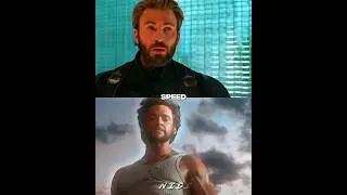 Captain america VS Wolverine #shorts #captainamerica #wolverine #youtubeshorts #1vs1#edits #fypシ