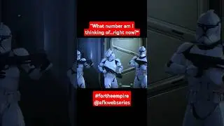 "What number am I thinking of...right now?" #fortheempire #starwars #clonewars #unrealengine