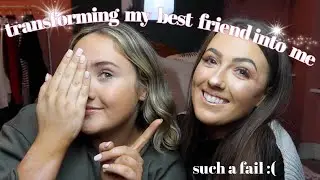 TRANSFORMING MY BEST FRIEND INTO ME CHALLENGE!