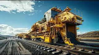 How Old Railway Tracks Are Cleaned and Replaced – Powerful Rail Maintenance Machines in Action