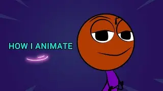 Watch me make a short animation,  Time lapse video