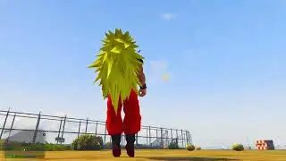 Grand Theft Auto 5 Anime character goku fight with superman #killergamingchannel #gaming #gta5