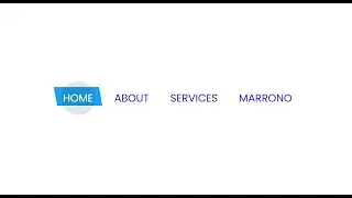 Cool Menu Hover Effect | CSS Tutorial