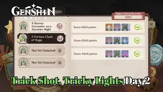 A Furious Clash of Rage - Score 11184 - Trick Shot, Tricky Lights Day 2 - Roses and Muckets
