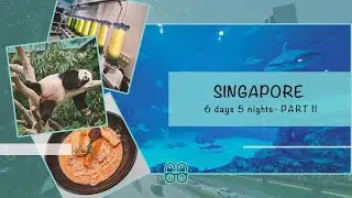 SINGAPORE Through Our Glasses 🇸🇬 6D5N Part II – Aquariums, Hawker Feasts & City Wanders