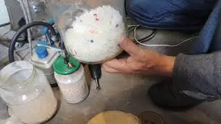 Ловушка влагоосушитель для вакуумных масляных насосов на сорбентах.