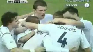 Mundial Alemania 2006-Octavos de final 3-Inglaterra vs Ecuador (goles)