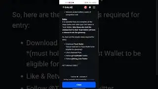 Trust Wallet $25,000 Meme Coin Week - $MONG #airdrop
