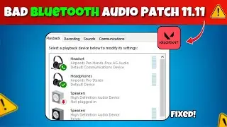 FIX Valorant Bluetooth Headphones Problem (Bad Bluetooth Audio)