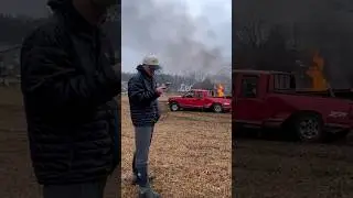 MY TRUCK CAUGHT ON FIRE. 🥲 