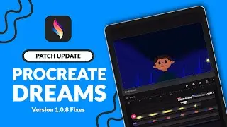 New Procreate Dreams 1.0.8 Update | Major Crash Issues Gone