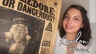 ASMR fr - Haul de Londres plein de tingles ✨ (Primark, Studios Harry Potter et souvenirs…)