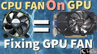 GPU Fan Fix. Use CPU Fan on GPU with Auto Fan Speed Control Tutorial (Radeon R7 240 Fan Change)