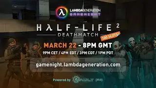 Let's play some Half-Life 2: Deathmatch! (100 player slots)